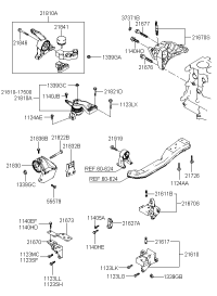 2167023031-BRACKETENGINESUPPORTFR