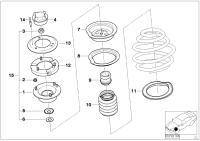 31352241445-Repair kit thrust bearing
