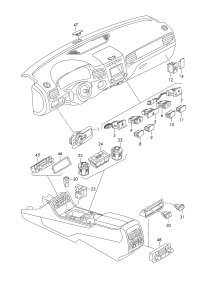 7P6941431AB-Switch, multi control