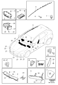 31291369-MODULE, PASSENGER AIR BAG (GRA,Y)