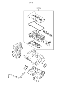 209102BD00-GASKET KIT-ENGINE OVERHAUL