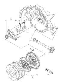 0B1141031K-CLUTCH DISC