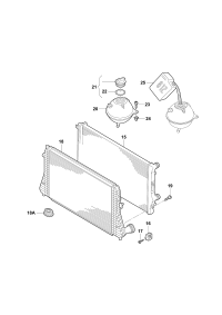 1KD121251-RADIATOR VW-BORA/AUDI/SKODA