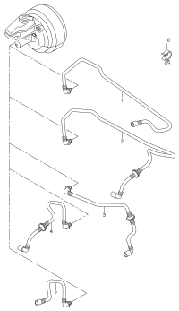 L6RD612041F-Hose, vaccum
