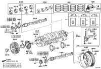 110110C010-WASHER SET, CRANKSHAFT THRUST