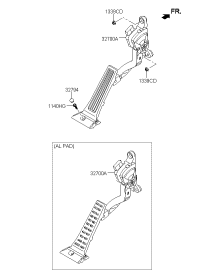 327002Z200-PEDAL ASSY-ACCELERATOR