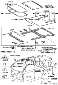 632010C020-GLASS SUB-ASSY, SLIDING ROOF