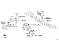 1231150090-BRACKET ENGINE MOUNTING FRONT NO.1 RH