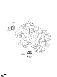 2630002503-FILTER ASSY-ENGINE OIL