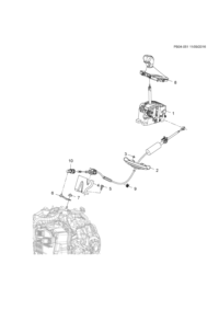 13381368-Controller assy-automatic transmission