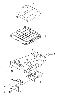 03C906057DF-Control unit-gasoline