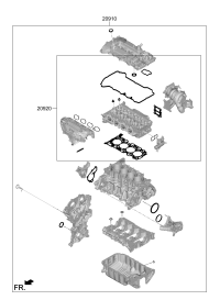 209102JW01-GASKET KIT-ENGINE OVERHAUL