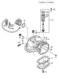 5493617-Case, transmission