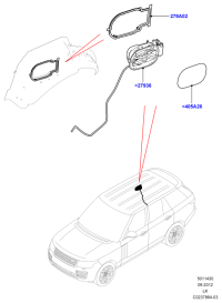 LR044512-GASKET,W.PUMP INLET