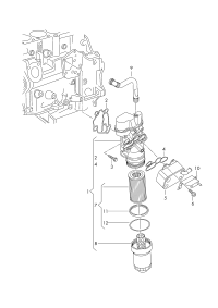06F115397H-BRACKET-OIL FILTER