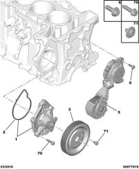 1201H8-WATER PUMP