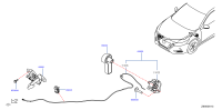 656016LA0A-Lock assy-hood