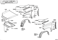 5330160630-HOOD SUB-ASSY