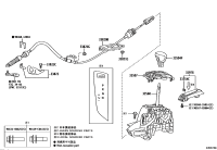 33554F4060-COVER, SHIFT LOCK RELEASE BUTTON