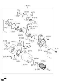 361002B400-STARTER12V 13T 1.4KWTOY CAMRY 4 CYL