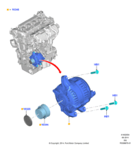 DG1Z10346D-GENERATOR ASSY