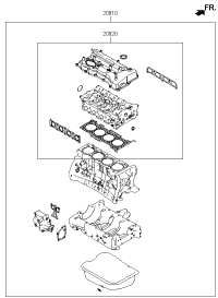 209102GO00A-GASKET KIT-ENGINE OVERHAUL