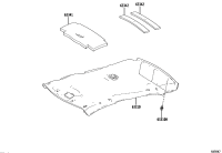 6331002G70A0-HEADLINING ASSY, ROOF