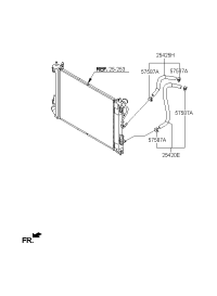25420H2000-HOSE-OIL COOLER