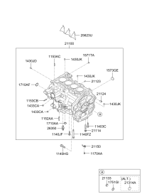 211002BD03-BLOCK ASSY-CYLINDER