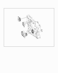 2712000470-BELT TENSIONER-W203/W221/W212