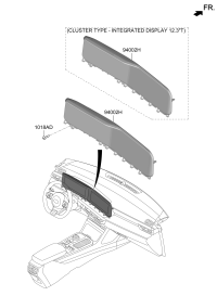 94013L6010-Panel assy, instrument