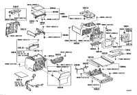 5880308040E0-BOX SUB-ASSY, CONSOLE CUP HOLDER