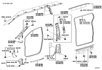 6211208020E0-BOARD, COWL SIDE TRIM, LH