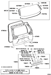 6700508100-PANEL SUB-ASSY, BACK
