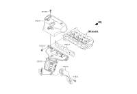 285102E640-MANIFOLD CATALYTIC ASSY-EXH