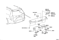 7687108901-COVER, REAR SPOILER