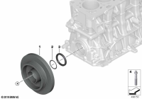 11238053287-BELT PULLEY,CRANKSHAFT-1(F20)