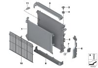 17115A3F245-Radiator cooler