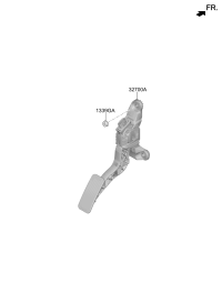 32700F2100-PEDAL ASSY-ACCELERATOR