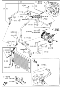 BFF461461-High pressure hose assy-compressor