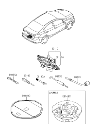 09149D1400-BOX ASSY-LUGGAGE FLOOR