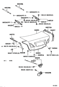 6440150200-PANEL SUB-ASSY, LUGGAGE COMPARTMENT DOOR