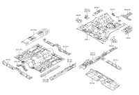 6571008000-MEMBER ASSY-REAR FLOOR SIDE,LH