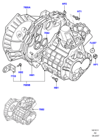 7G9R7002BC-Transmission assy