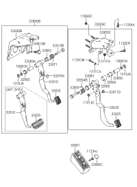 3280622000-PEDAL ASSY-BRAKE