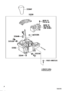 3355060740-FLOOR SHIFT ASSY