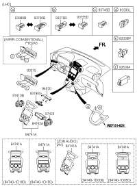 937451D000RU-BLANKING-FR FOG LAMP SWITCH