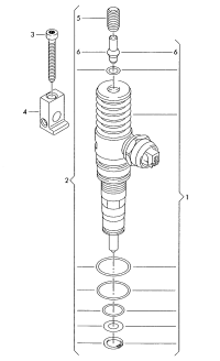 038198051C-Seal kit, for pump/nozzle