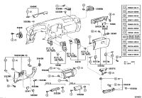 5541260310-PANEL, INSTRUMENT CLUSTER FINISH, CENTER