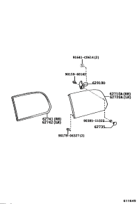 627206A021-WINDOW ASSY